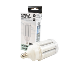 Bombilla LED industrial E27 "CORN" - DL96 - 50W - 180-265V