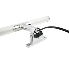 Aplique espejo baño LED tubular - 30cm - 5W | 3 formas de fijación
