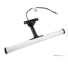 Aplique espejo baño LED tubular - 30cm - 5W | 3 formas de fijación