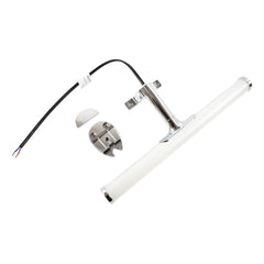 Aplique espejo baño LED tubular - 30cm - 5W | 3 formas de fijación