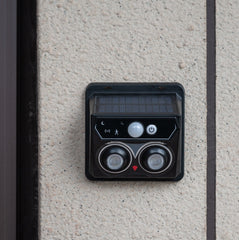 Aplique solar exterior de pared con sensor PIR - 1W (2x0,5W) - IP44