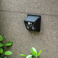 Aplique solar exterior de pared con sensor PIR - 1W (2x0,5W) - IP44