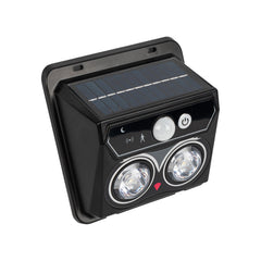 Aplique solar exterior de pared con sensor PIR - 1W (2x0,5W) - IP44