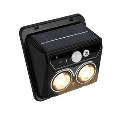 Aplique solar exterior de pared con sensor PIR - 1W (2x0,5W) - IP44