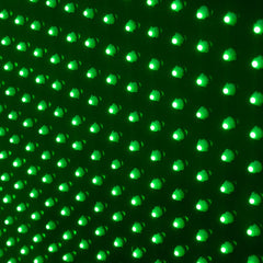 Cruz de farmacia LED monocolor verde - 50x50cm - Doble cara - Exterior