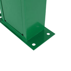 Cruz de farmacia LED monocolor verde - 80x80cm - Doble cara - Exterior