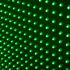 Cruz de farmacia LED monocolor verde - 80x80cm - Doble cara - Exterior