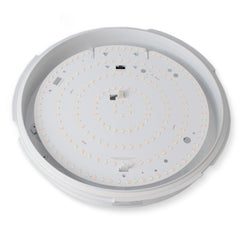 Plafón LED techo estanco CCT - Potencia ajustable 12W-16W - Ø30cm - IP65