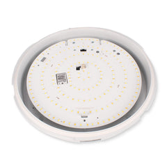 Plafón LED con sensor de movimiento estanco - CCT - Potencia ajustable 12W-16W - Ø30cm - IP65