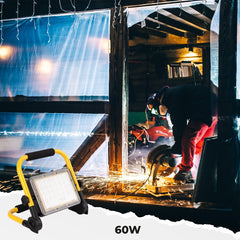 Proyector LED portátil de trabajo 60W - IP65 - 6000K