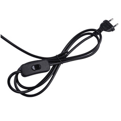 Aplique de pared de diseño "Louise" con interruptor y enchufe - 2xE27