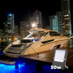 Proyector LED exterior 50W - 12-24V DC - 120º - IP66