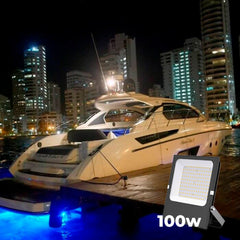 Proyector LED exterior 100W - 12-24V DC - 120º - IP66