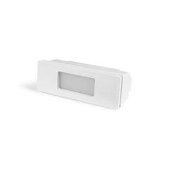 Baliza exterior LED empotrable pared Fumagalli "Nina 150" 3.5W - IP55 - R7S - CCT