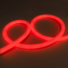 Neón LED flexible 360º circular RGB - Ø22mm - 2 metros - 24V DC- 240Ch/m - 28W/m - IP65