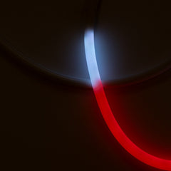 Neón LED flexible RGB inteligente IC - 360º circular - Ø22mm - 4 metros - 12V DC - 28W/m - IP65