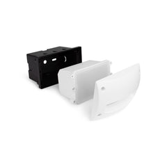 Baliza exterior LED empotrable pared Fumagalli "Leti 200 HS" 3W - IP66 - GX53 - CCT