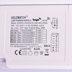 Panel LED empotrable WIFI SMART RGB / RGBW + CCT - 60x60 cm - 40W - Con KIT de montaje