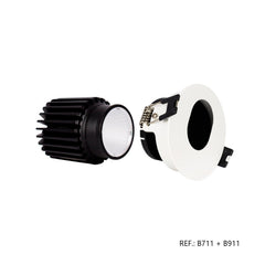 Módulo LED 15W para aro downlight MR16/GU10 - 45º - CRI 90