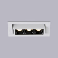Foco lineal LED empotrable 6W - Orientable - UGR18 - CRI90 - Chip OSRAM - 2800K