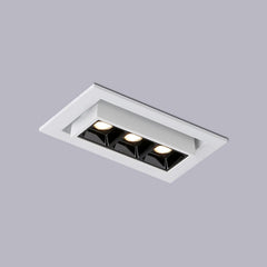 Foco lineal LED empotrable 6W - Orientable - UGR18 - CRI90 - Chip OSRAM - 2800K