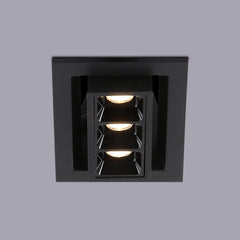 Foco lineal LED empotrable 6W - Orientable - UGR18 - CRI90 - Chip OSRAM - 2800K