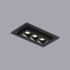 Foco lineal LED empotrable 6W - Orientable - UGR18 - CRI90 - Chip OSRAM - 2800K