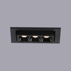 Foco lineal LED empotrable 6W - Orientable - UGR18 - CRI90 - Chip OSRAM - 2800K