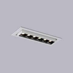 Foco lineal LED empotrable 10W - Orientable - UGR18 - CRI90 - Chip OSRAM - 2800K