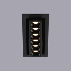 Foco lineal LED empotrable 10W - Orientable - UGR18 - CRI90 - Chip OSRAM - 2800K