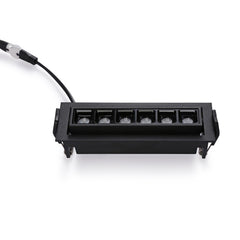 Foco lineal LED empotrable 10W - Orientable - UGR18 - CRI90 - Chip OSRAM - 2800K
