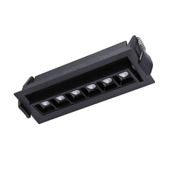 Foco lineal LED empotrable 10W - Orientable - UGR18 - CRI90 - Chip OSRAM - 2800K