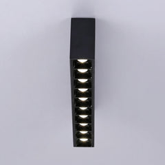 Foco lineal LED superficie color blanco - 20W - UGR18 - CRI90 - Chip OSRAM