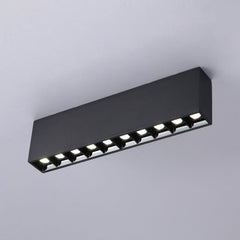 Foco lineal LED superficie color blanco - 20W - UGR18 - CRI90 - Chip OSRAM