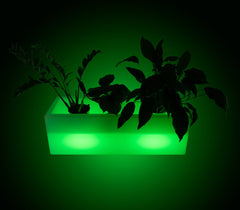 Macetero LED RGBW recargable - 12W - IP67