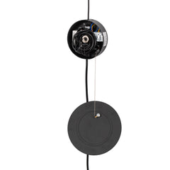 Lámpara colgante de diseño "Nébula" con enchufe e interruptor - 1x6W