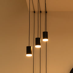Lámpara colgante de diseño "Nébula" - 3x6W