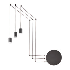 Lámpara colgante de diseño "Nébula" - 3x6W