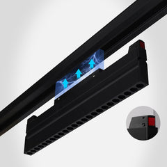 Luminaria lineal orientable para carril magnético CCT - 20W - UGR18 - Mi Light