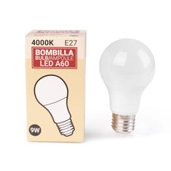 Pack x 10 - Bombilla LED E27 A60 - 9W