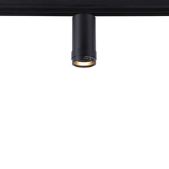 Foco LED para carril magnético con Zoom 10-55º - 48V - 12W