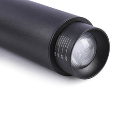 Foco LED de suspensión para carril magnético con ZOOM 15°-60° - 48V - 8W - UGR16 - CRI95