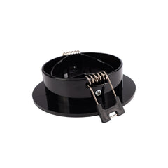 KIT Aro empotrable basculante Ø90mm + Bombilla GU10 6W + Portalámparas