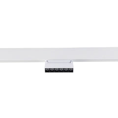 Luminaria lineal LED orientable para carril magnético 48V - 6W - UGR16