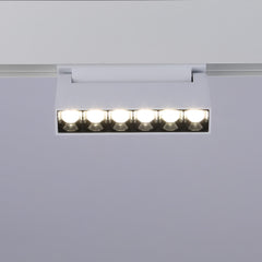 Luminaria lineal LED orientable para carril magnético 48V - 6W - UGR16