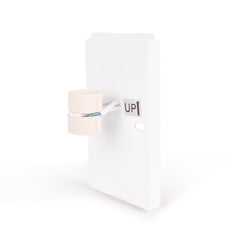 Aplique de pared bidireccional madera "Durga" - 2 x GU10 - Interior