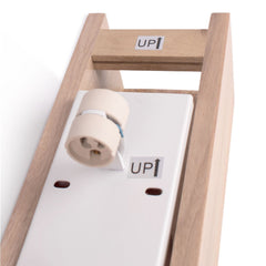 Aplique de pared bidireccional madera "Durga" - 2 x GU10 - Interior