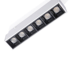 Luminaria lineal LED para carril magnético 48V - 6W - UGR 16