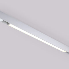 Luminaria lineal LED opal para carril magnético 48V - 20W