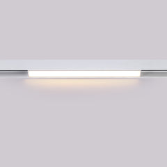 Luminaria lineal LED opal para carril magnético 48V - 10W